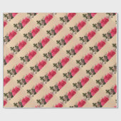 Elegant Floral Cadeaupapier (Vlak)