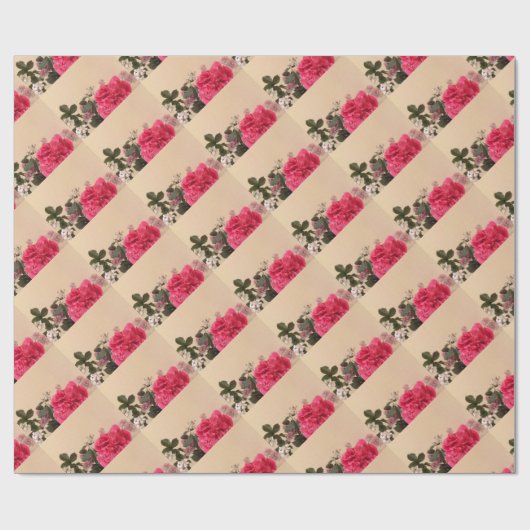 Elegant Floral Cadeaupapier (Vlak)