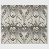 Elegant Floral Cadeaupapier (Vlak)