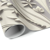 Elegant Floral Cadeaupapier (Rol Hoek)