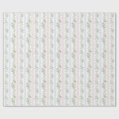 Elegant  Floral Cadeaupapier (Vlak)