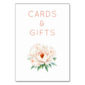 Elegant Floral Cards & Gifts Kaart (Achterkant)