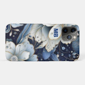 Elegant Floral Case-Mate iPhone Case (Achterkant (horizontaal))