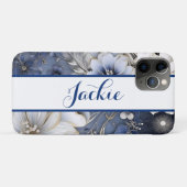 Elegant Floral Case-Mate iPhone Case (Achterkant (horizontaal))