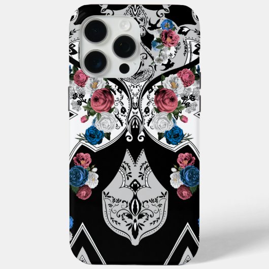 Elegant Floral  Case-Mate iPhone Case (Achterkant)