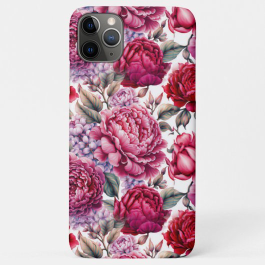 Elegant Floral Case-Mate iPhone Case (Achterkant)