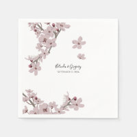 Elegant Floral Cherry Blossom Wedding