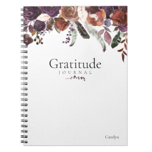 Elegant Floral Chic Girly Journal Notitieboek