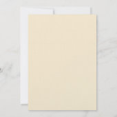 Elegant Floral Christelijk Baby shower Kaart (Achterkant)