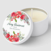 Elegant Floral Christmas Party