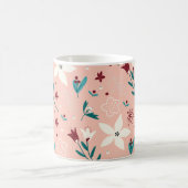 Elegant Floral Classic Mok (Center)