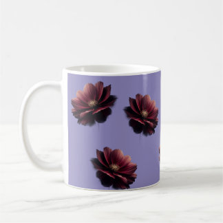 Elegant Floral Coffee Mug – Vintage Flower Design  Koffiemok