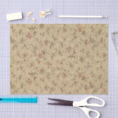  Elegant Floral Collage Tissue Paper Tissuepapier (Craft)