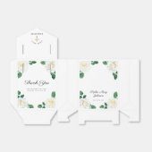 Elegant Floral Cross Girl First Community Bedankdoosjes (Uitgevouwen)