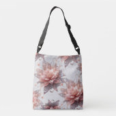 Elegant Floral Crossbody Bag – Hands Free Shoulder Crossbody Tas (Achterkant)