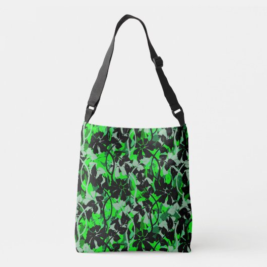 Elegant Floral Crossbody Tas (Achterkant)