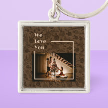 Elegant Floral Custom Family Foto: Bruin