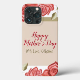Elegant Floral Cute Modern Moederdag Case-Mate iPhone Case