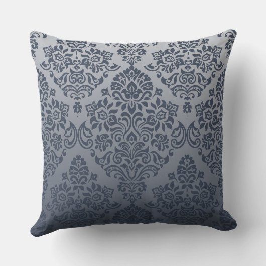  Elegant floral Damask Patroon Kussen (Achterkant)