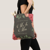 Elegant Floral de heer & Mrs Wedding | CANVAS TAS (Dichtbij)