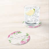 Elegant Floral de heer & Mrs Wedding | Onderzetter (Insitu)