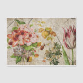 Elegant Floral Decoupage Tissuepapier (Voorkant)