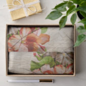 Elegant Floral deportpapier Tissuepapier (Geschenk)