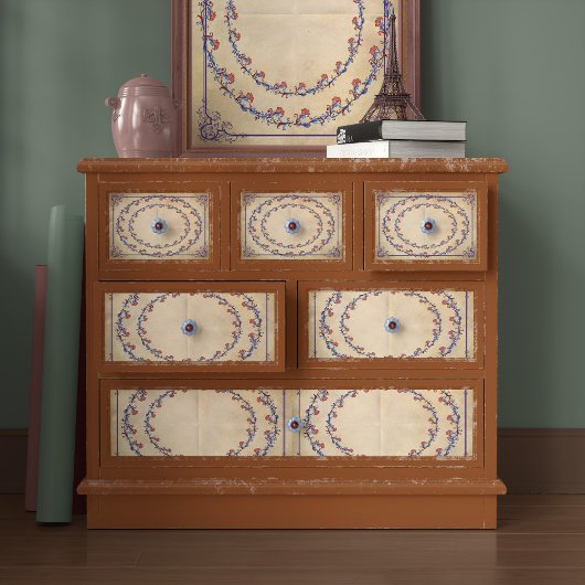 Elegant Floral deportpapier Tissuepapier