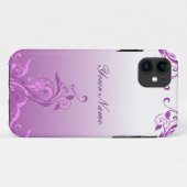 Elegant Floral Design Case-Mate iPhone Case (Achterkant (horizontaal))