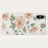 Elegant Floral Design Case-Mate iPhone Case (Achterkant (horizontaal))