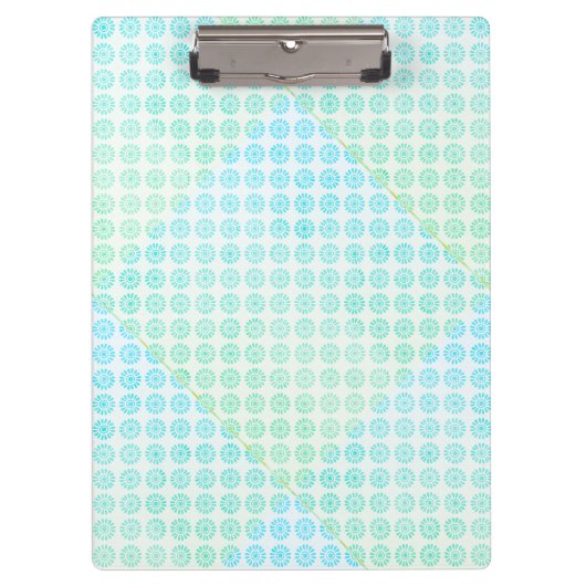 Elegant Floral Design Cliboard Klembord (Voorkant)