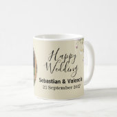 Elegant Floral Design for Bridesmaid Gifts Koffiemok (Voorkant rechts)