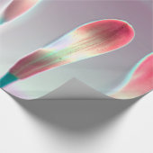 Elegant Floral Design Glossy Cadeaupapier (Hoek)