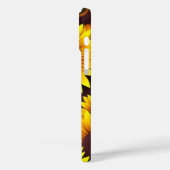 Elegant Floral Design iPhone Case (Achterkant / Links)