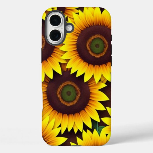 Elegant Floral Design iPhone Case (Achterkant)