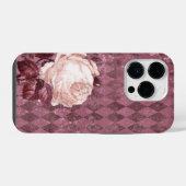 Elegant Floral Design iPhone Hoesje (Achterkant horizontaal)