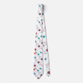 Elegant Floral Design Stropdas (Voorkant)