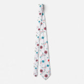 Elegant Floral Design Stropdas (Achterkant)