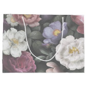 Elegant Floral Designer Custom Groot Cadeauzakje (Achterkant)