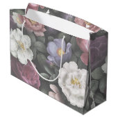 Elegant Floral Designer Custom Groot Cadeauzakje (Achterkant Gekanteld)