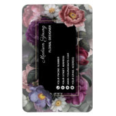 Elegant Floral Designer Custom Magneet (Verticaal)