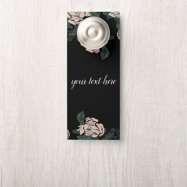 elegant floral deurhanger (Op knop)