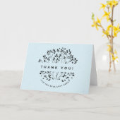 Elegant Floral Doctor verpleegkundige Hartelijk da Kaart (Gele Bloem)