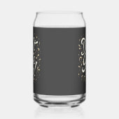 Elegant Floral "Don't Give Up!" Motivational Blikvorm Glas (Rechts)