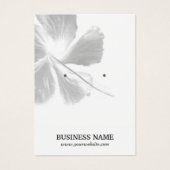 Elegant Floral Earring Display Holder Visitekaartje (Voorkant)