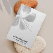 Elegant Floral Earring Display Holder Visitekaartje