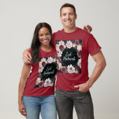 Elegant Floral Eid Mubarak Mannen Tshirt (Unisex)