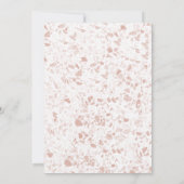 Elegant Floral Eucalyptus Wedding Kaart (Achterkant)