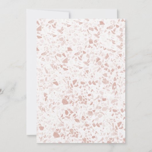 Elegant Floral Eucalyptus Wedding Save the Date (Achterkant)