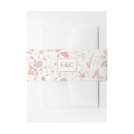 Elegant Floral Eucalyptus Wedding Uitnodigingen Wikkel